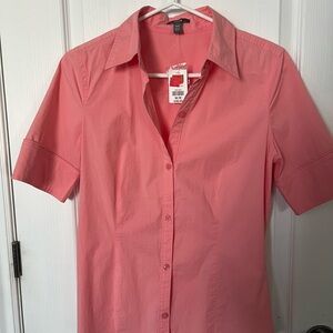 Jacob Coral Button-Up Shirt